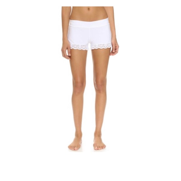 Commando Other - NWT Commando
Butter Lace Trim Tap Shorts White S